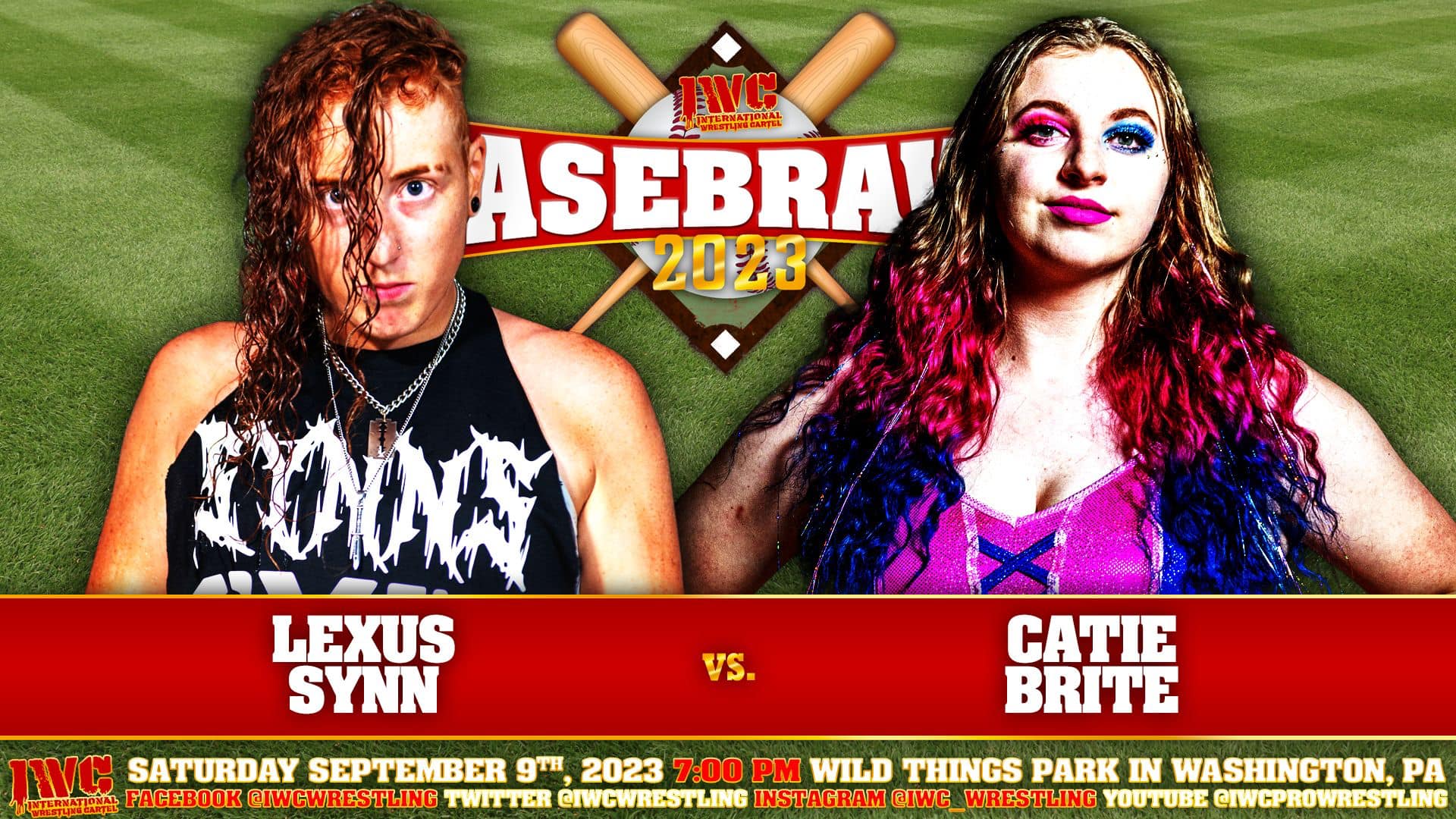 IWC swings for the outfields with BASEBRAWL at the Washington Wild